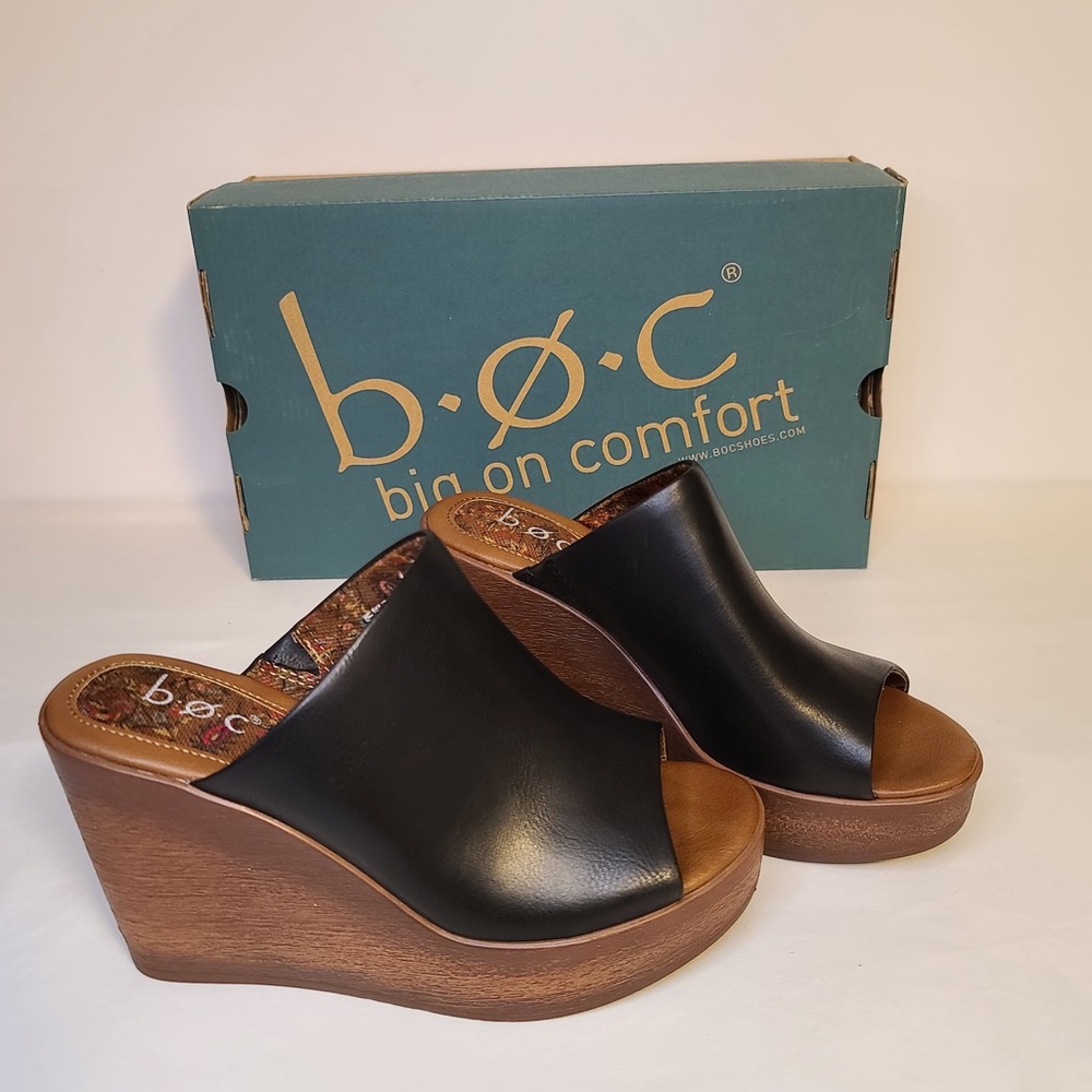 B.O.C Big on comfort Astride Black Size 6 M